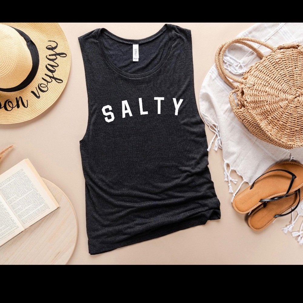 Canvas brand tank top. SALTY… purchased from Etsy. Never worn.